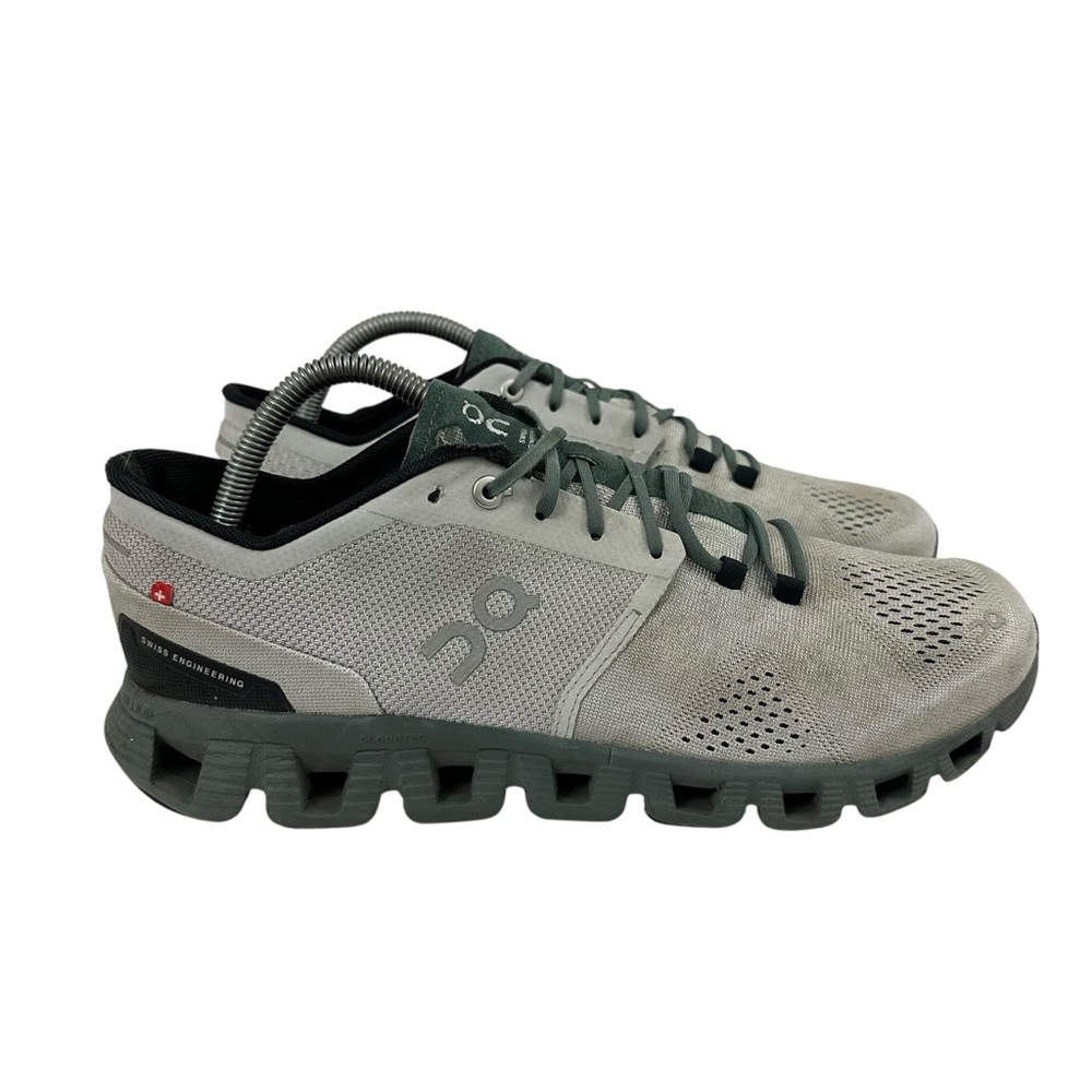 On Running Men’s Glacier Grey Running Shoes Size 9.5